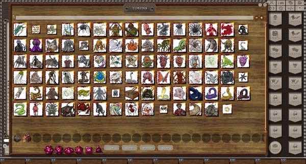 Fantasy Grounds - Online Gaming Pack #1: Animals & Aberrations
