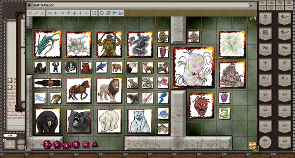 Fantasy Grounds - Online Gaming Pack #1: Animals & Aberrations