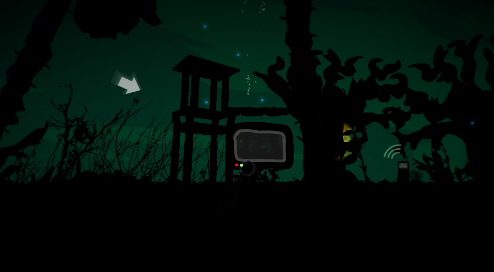 Darkness and a Crowd