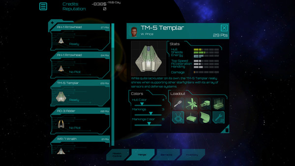 Screenshot z Aetherspace