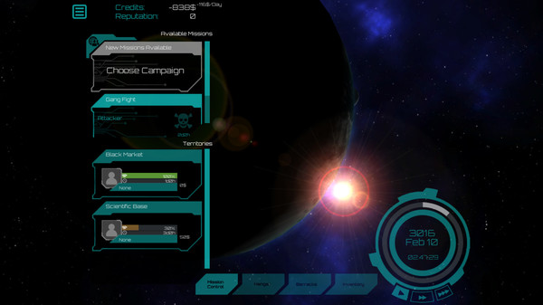 Screenshot z Aetherspace