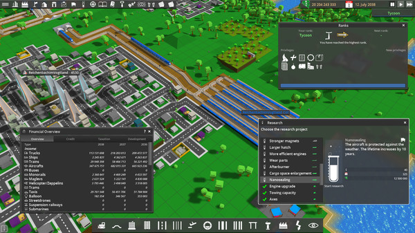 Transports Screenshot