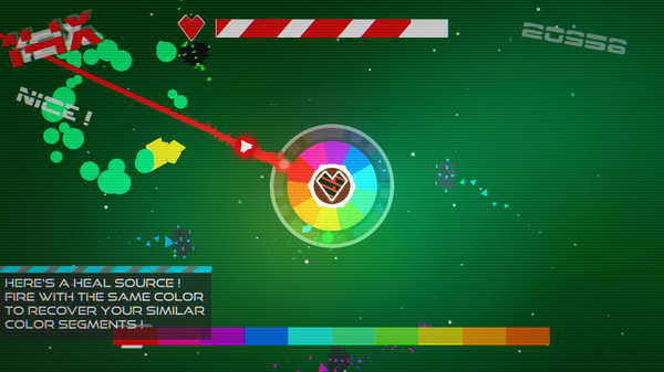 Screenshot z Chromatic