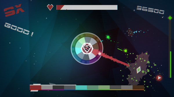 Screenshot z Chromatic