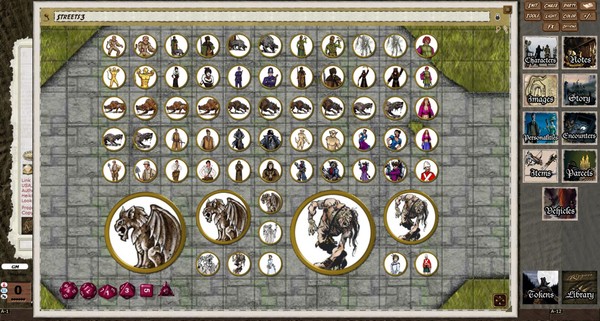 Fantasy Grounds - Rippers Online Gaming Figure Flats (Token Pack)