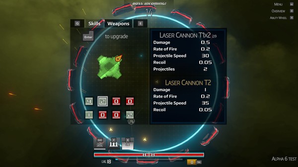 Screenshot z Quadrablaze