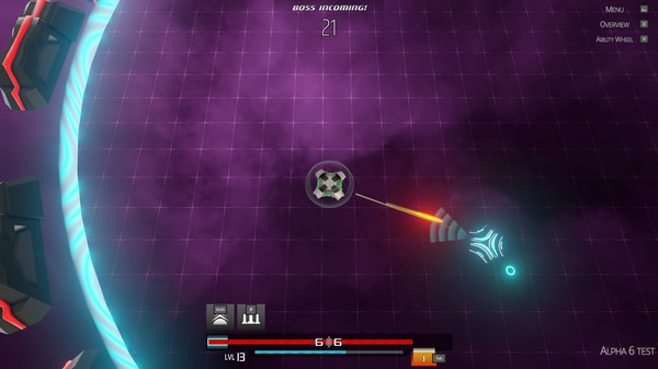 Screenshot z Quadrablaze