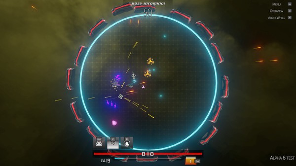 Screenshot z Quadrablaze