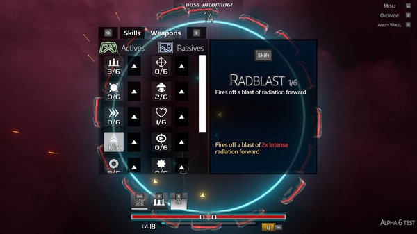 Screenshot z Quadrablaze