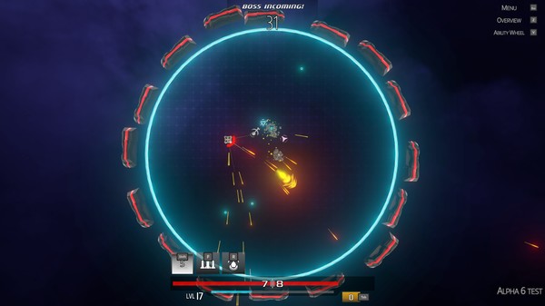 Screenshot z Quadrablaze