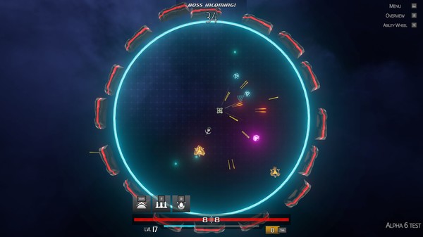 Screenshot z Quadrablaze