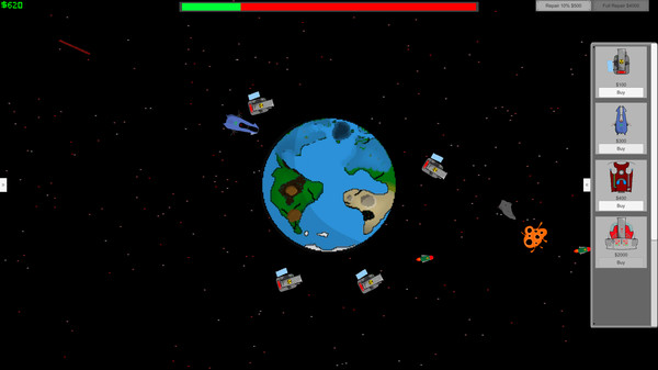 Screenshot z Orbit Defender