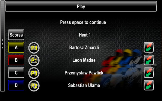 Screenshot z Speedway Challenge League Screenshot z Speedway Challenge League
