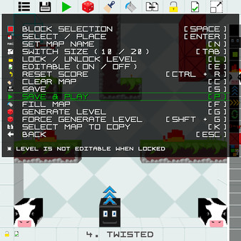 Screenshot z RectRacer Screenshot z RectRacer