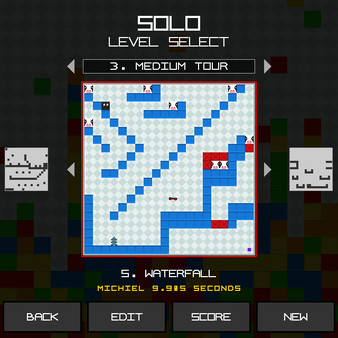 Screenshot z RectRacer Screenshot z RectRacer