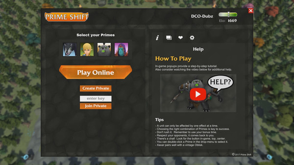 Screenshot z Prime Shift