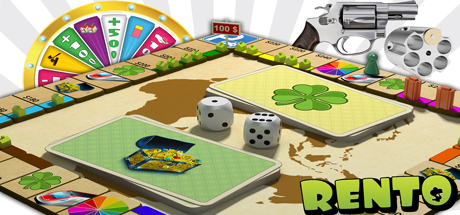 Steam header art for Rento Fortune - Multiplayer Board Game
