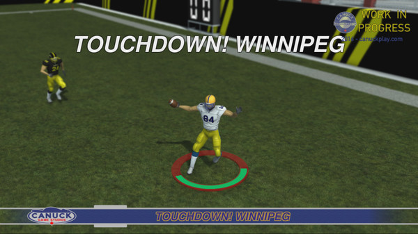 Screenshot z Canadian Football 2017