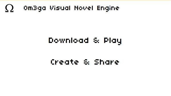 Screenshot z Visual Novel Engine Screenshot z Visual Novel Engine