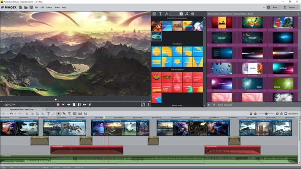 MAGIX Photostory 2018 Deluxe Steam Edition screenshot 1