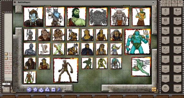 Fantasy Grounds - Gaming #5: Dragons & Giants (Token Pack)