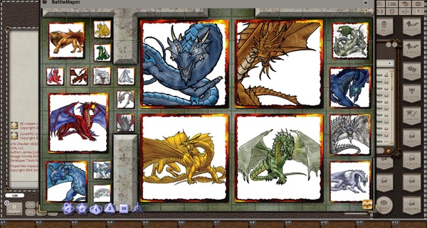 Fantasy Grounds - Gaming #5: Dragons & Giants (Token Pack)