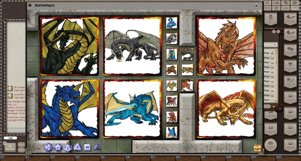Fantasy Grounds - Gaming #5: Dragons & Giants (Token Pack)