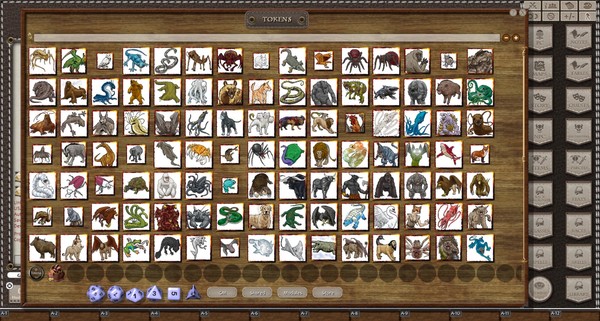 Fantasy Grounds - Gaming #6: Magical Beasts (Token Pack)