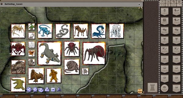 Fantasy Grounds - Gaming #6: Magical Beasts (Token Pack)