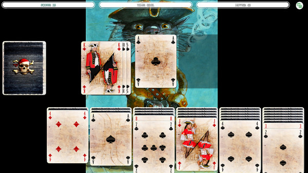 Solitaire - Cat Pirate Portrait — 2
