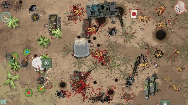 Screenshot z Skirmish Line