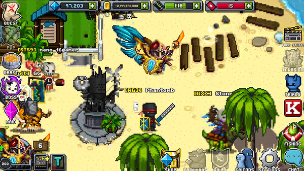 Bit Heroes Quest screenshot