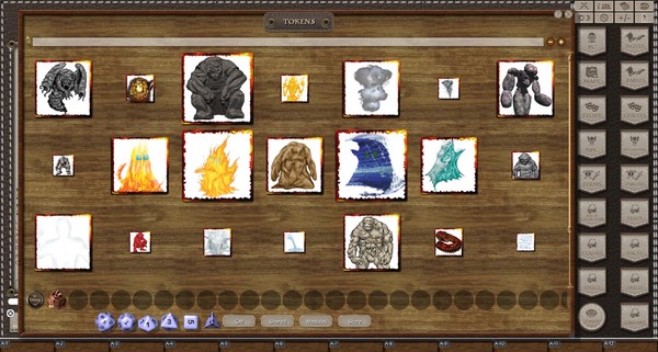 Fantasy Grounds - Gaming #7: Constructs, Elementals, & Fey (Token Pack)