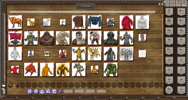 Fantasy Grounds - Gaming #7: Constructs, Elementals, & Fey (Token Pack)