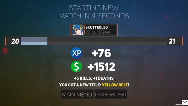 Screenshot z Drunken Wrestlers 2