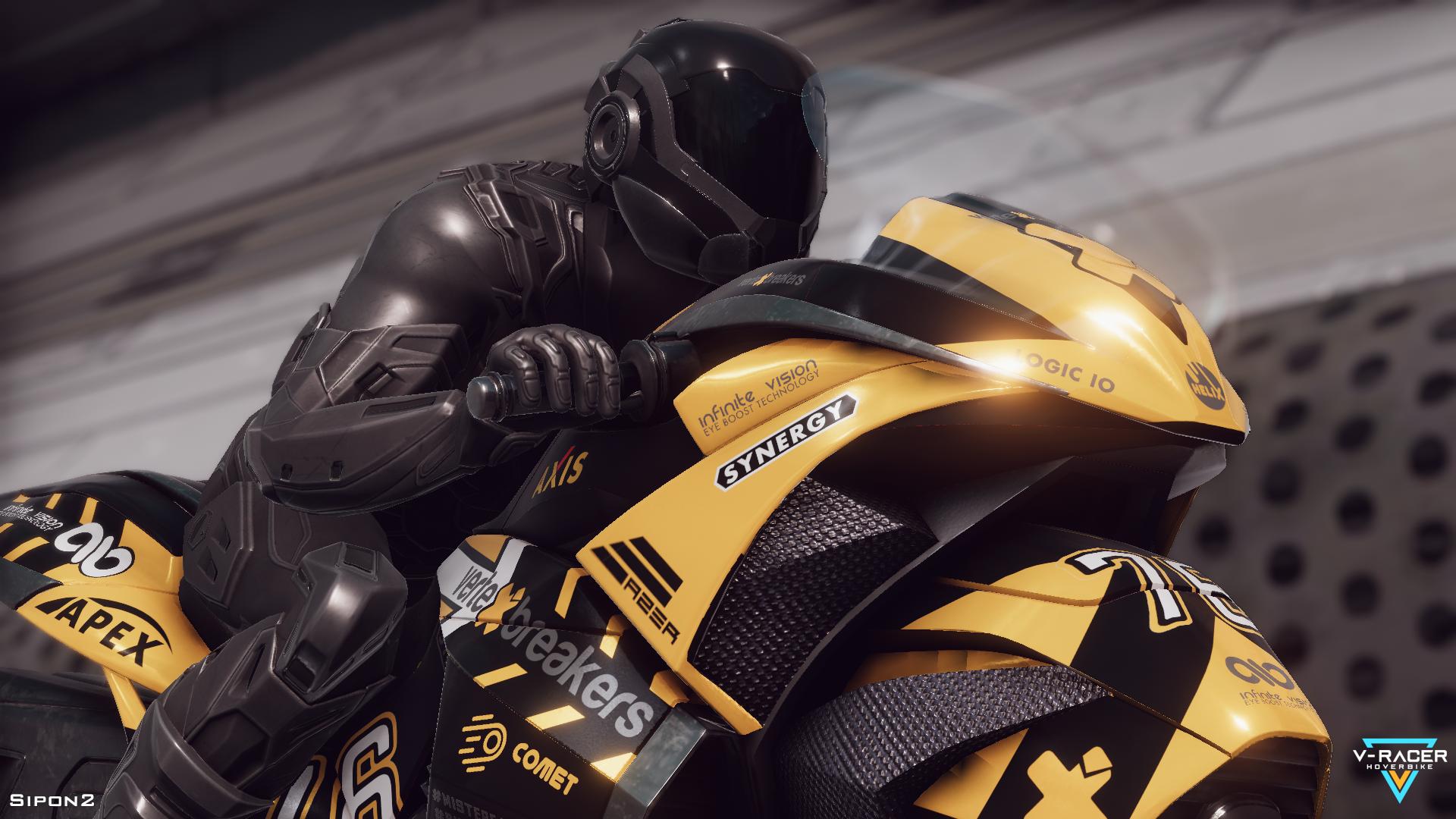 V-Racer Hoverbike screenshot #1