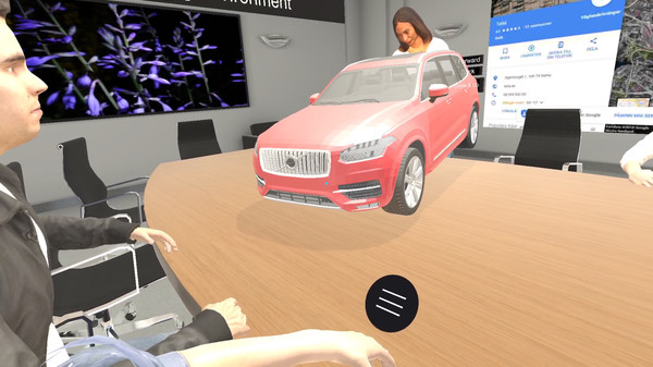 Screenshot z Telia VR conference Screenshot z Telia VR conference