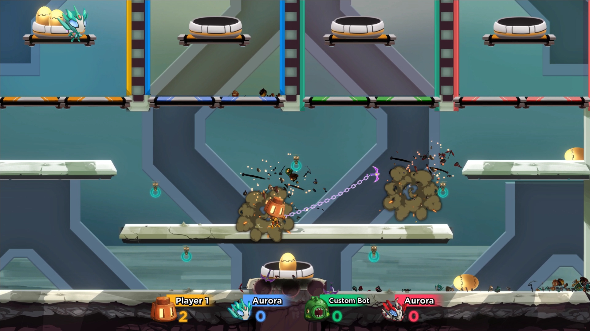 #8. Hookbots (Steam) By: Tree Interactive