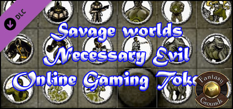 Fantasy Grounds - Savage Worlds Necessary Evil Online Gaming (Token Pack) Header Image