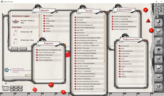 Fantasy Grounds - Dungeons & Dragons: Shackles of Blood