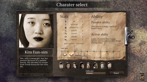 Way of Defector - Character Kim Eun-sim screenshot 1
