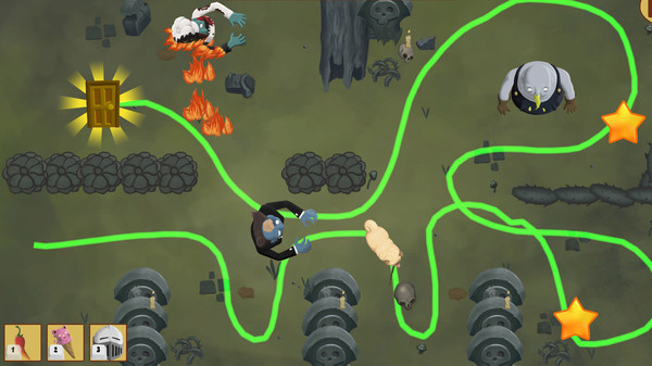 Screenshot z Iggy's Zombie A-Pug-Alypse