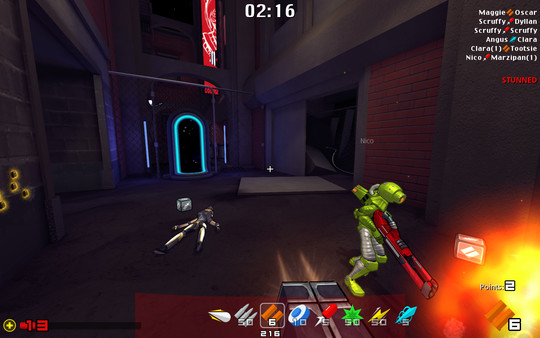 Screenshot z Warfork