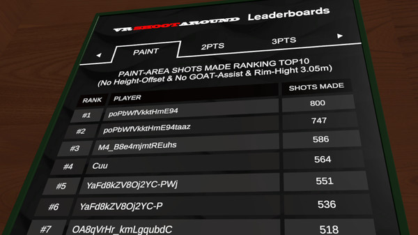 VR SHOOT AROUND - Realistic basketball simulator -.