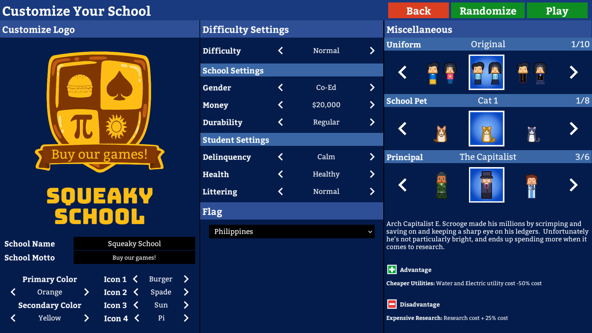 Academia : School Simulator