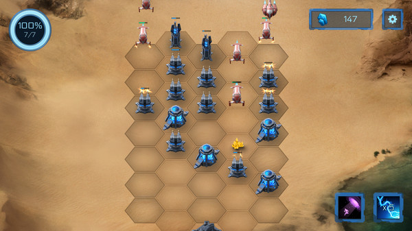 Screenshot z Galaxy of Drones