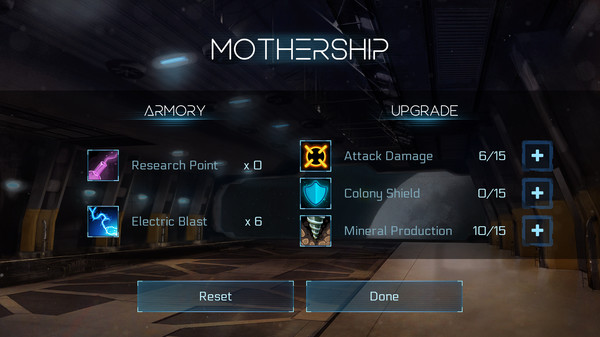 Screenshot z Galaxy of Drones