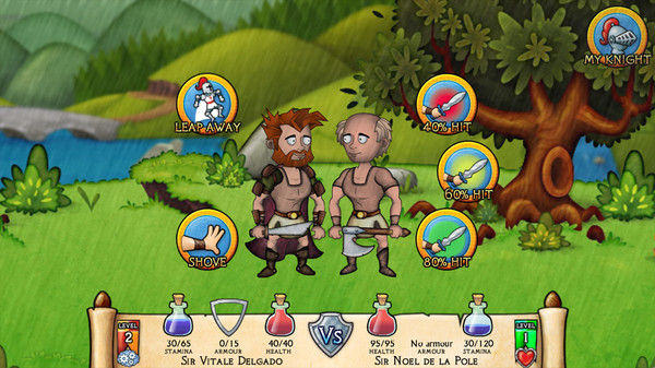 Screenshot z Swords and Sandals Medieval