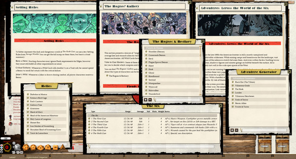 Fantasy Grounds - The Sixth Gun Roleplaying Game (Savage Worlds)
