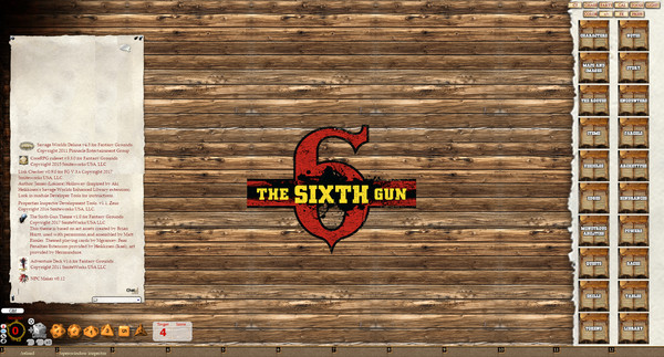 Fantasy Grounds - The Sixth Gun Roleplaying Game (Savage Worlds)